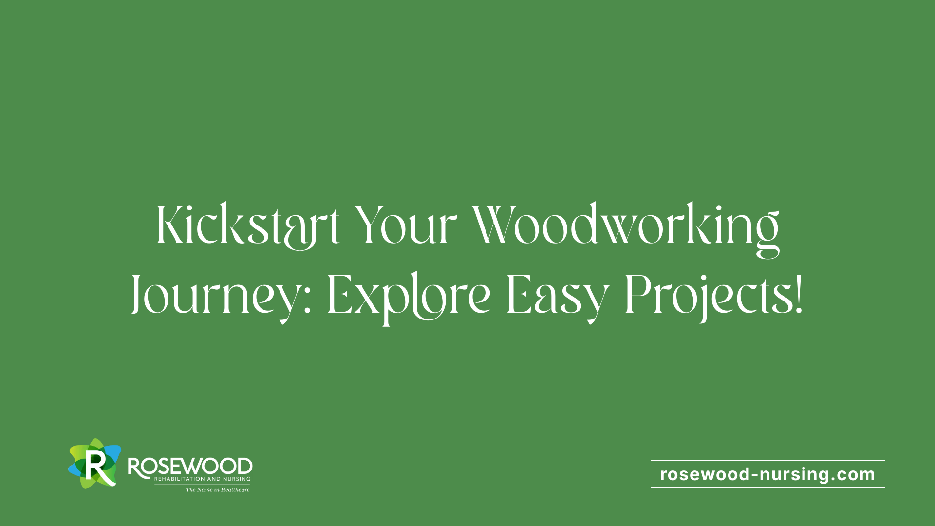 Kickstart Your Woodworking Journey: Explore Easy Projects!