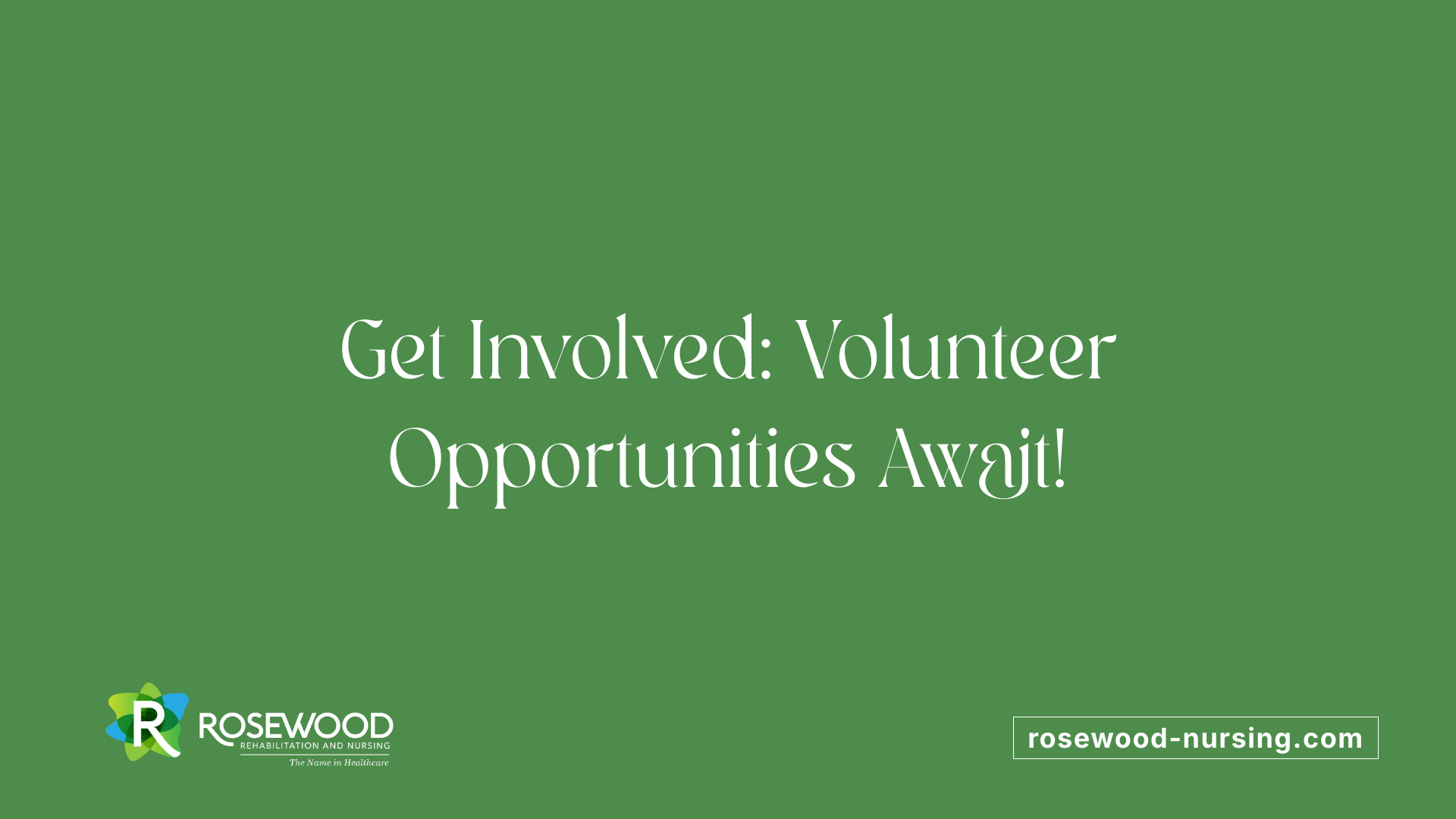 Get Involved: Volunteer Opportunities Await!