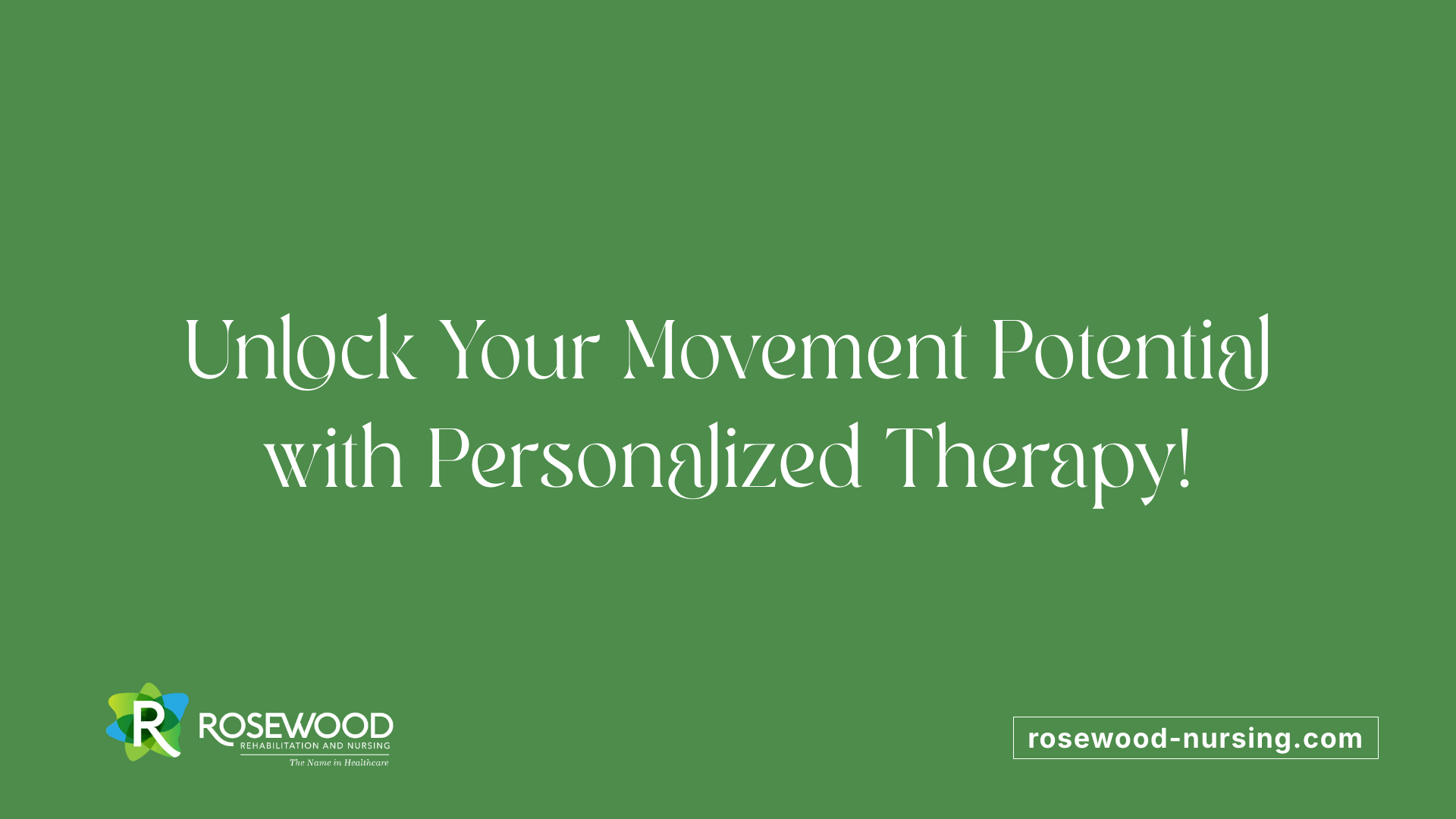 Unlock Your Movement Potential with Personalized Therapy!