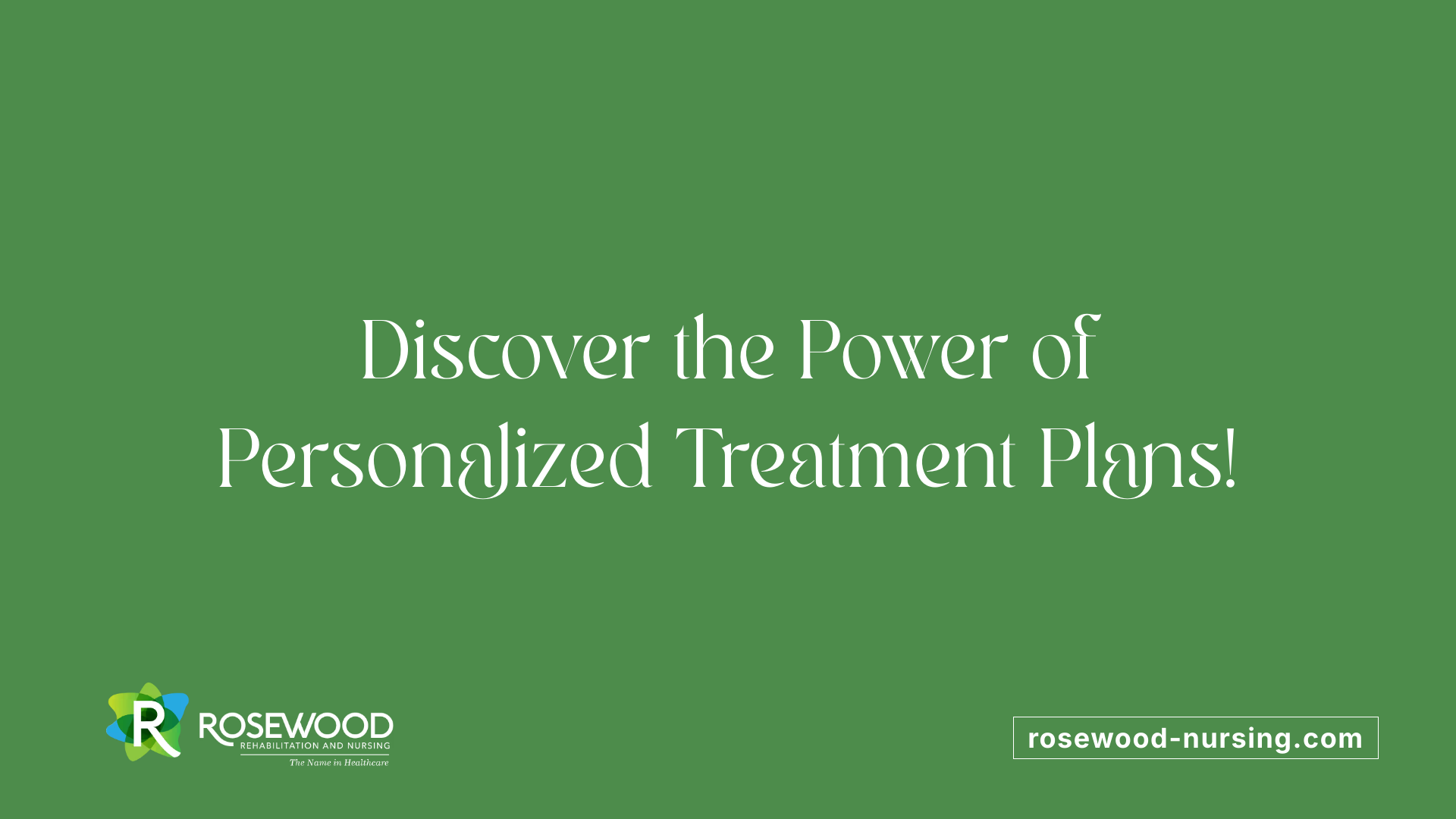 Discover the Power of Personalized Treatment Plans!