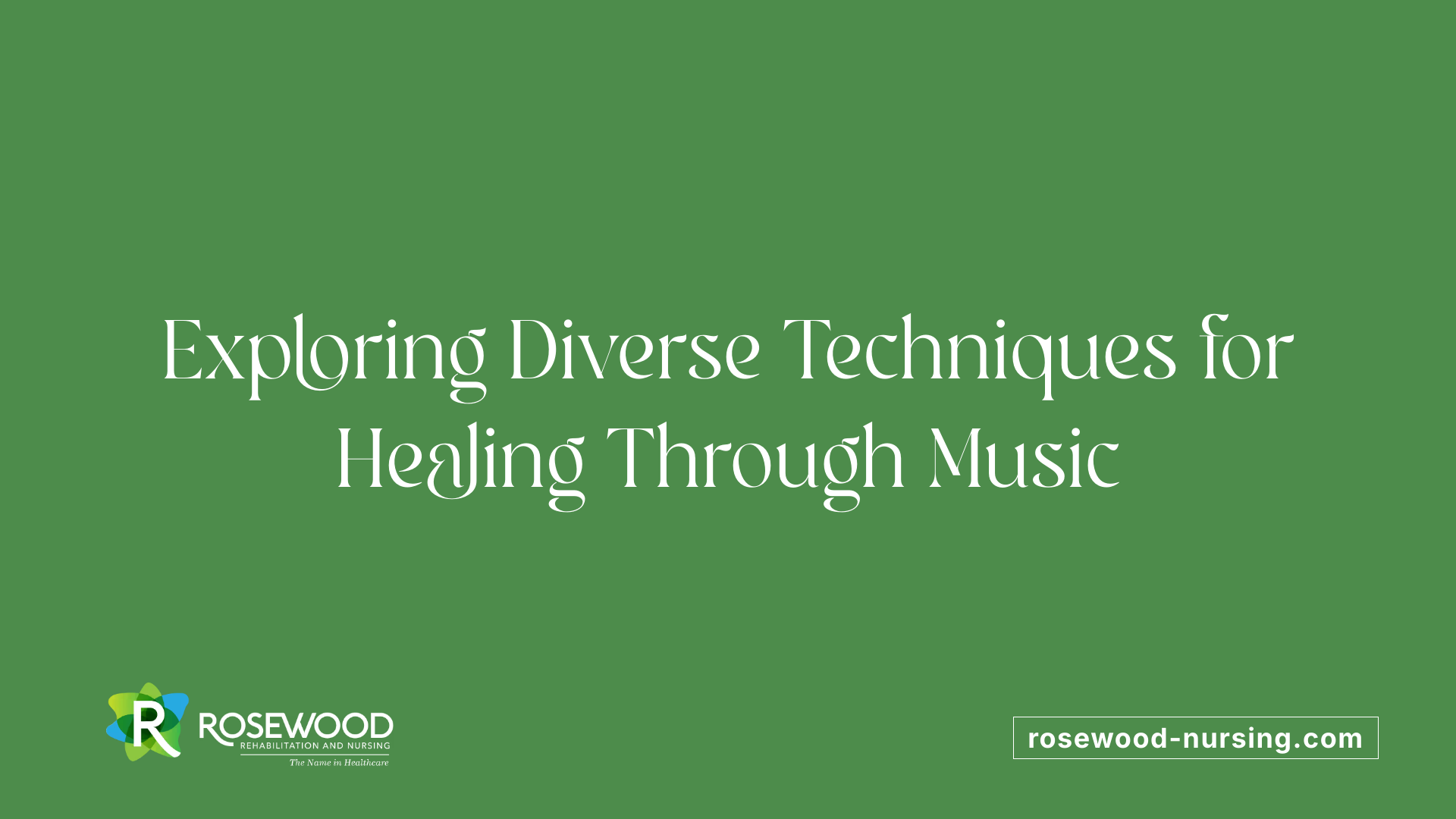 Exploring Diverse Techniques for Healing Through Music