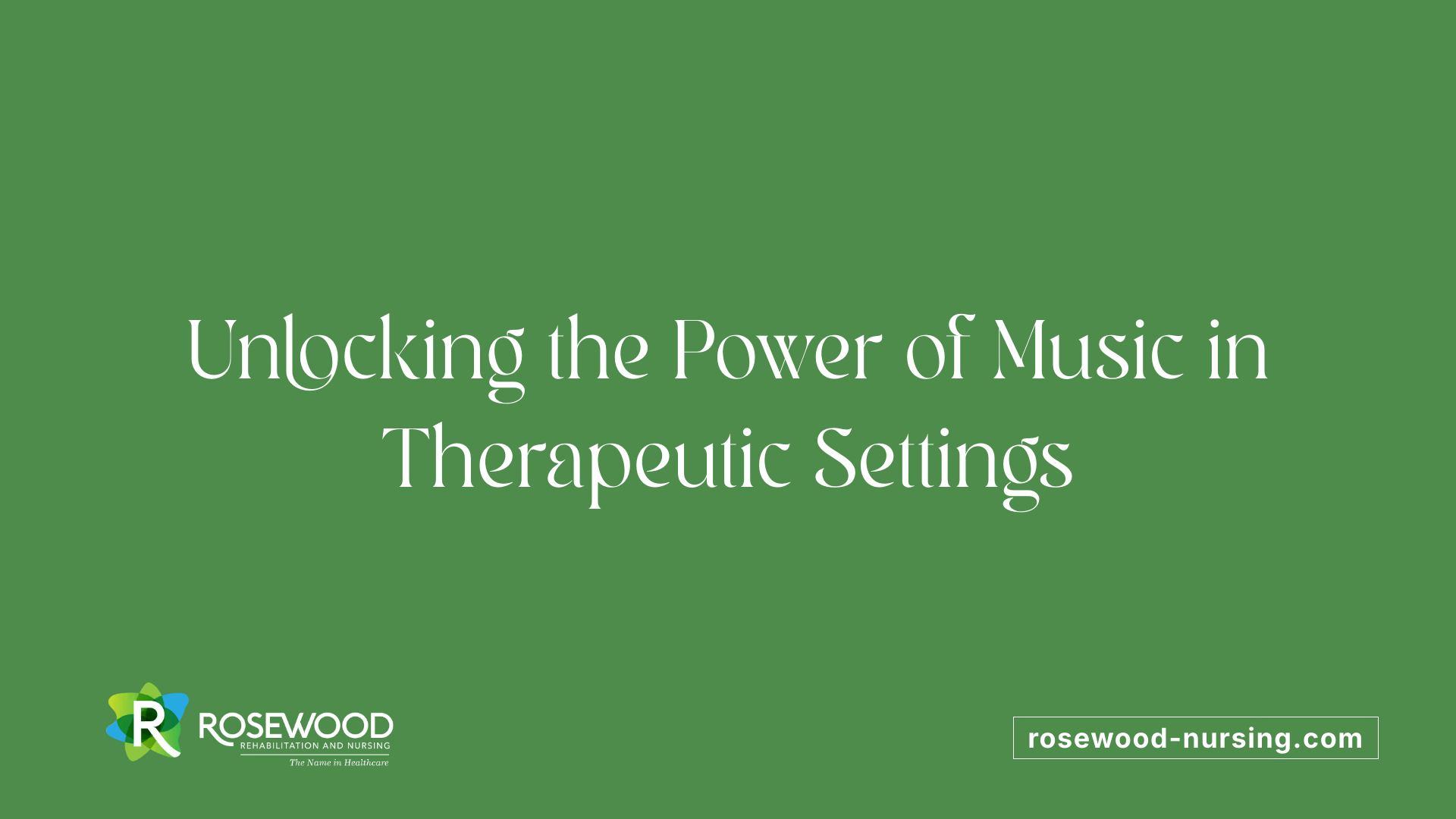 Unlocking the Power of Music in Therapeutic Settings