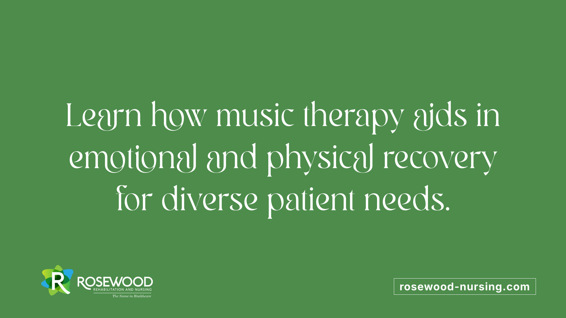 Learn how music therapy aids in emotional and physical recovery for diverse patient needs.