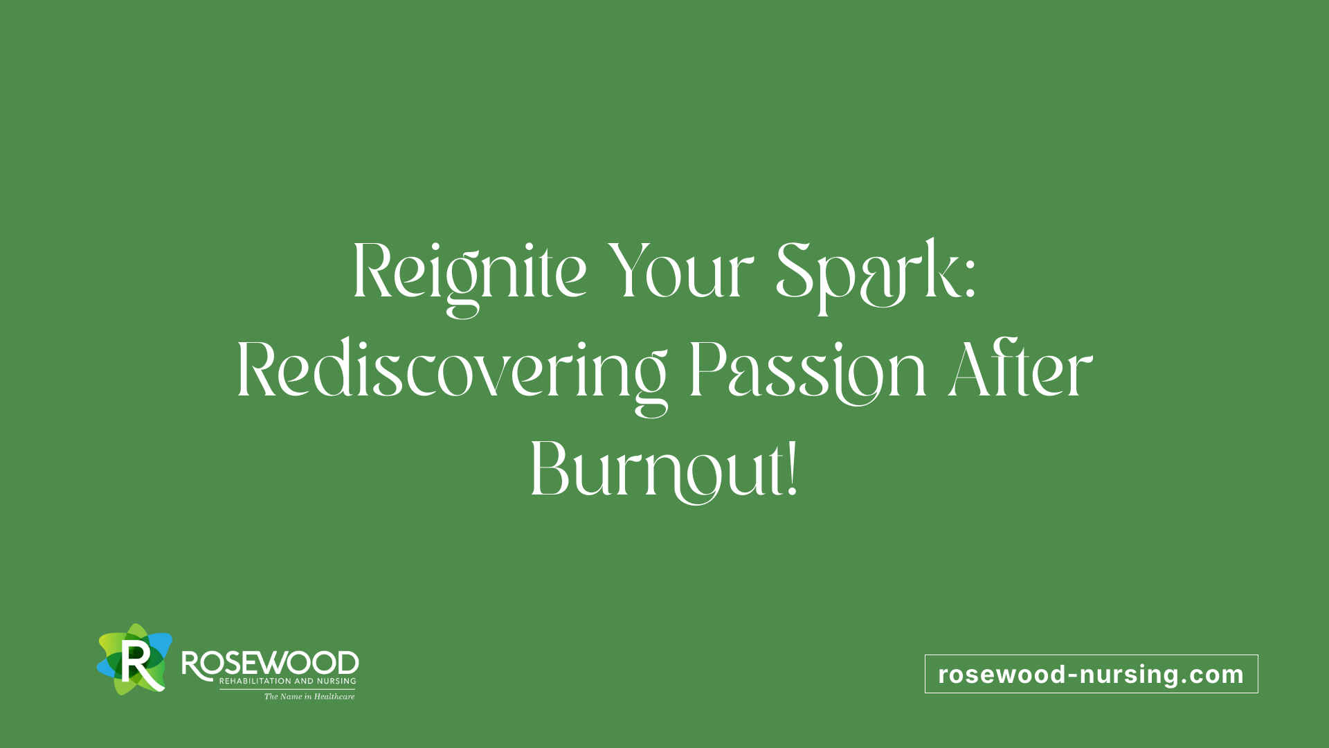 Reignite Your Spark: Rediscovering Passion After Burnout!