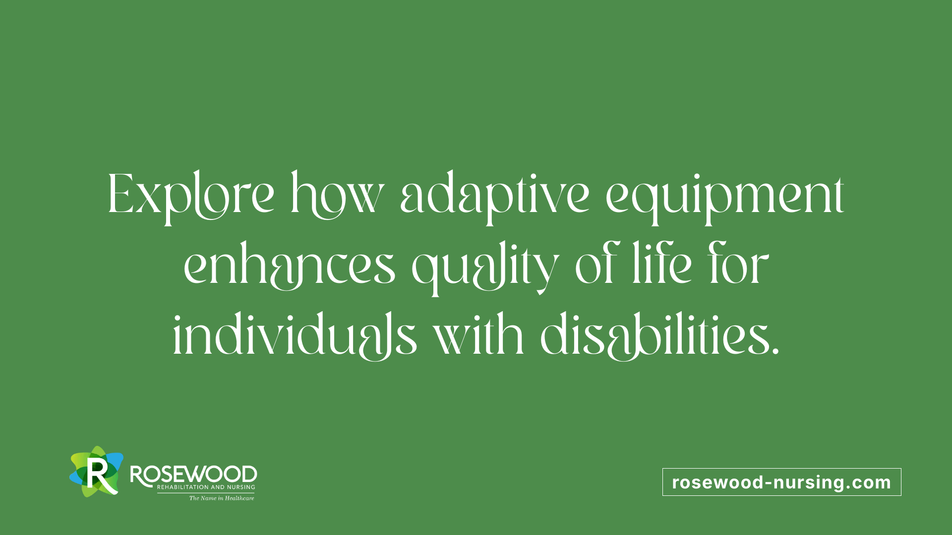 Explore how adaptive equipment enhances quality of life for individuals with disabilities.