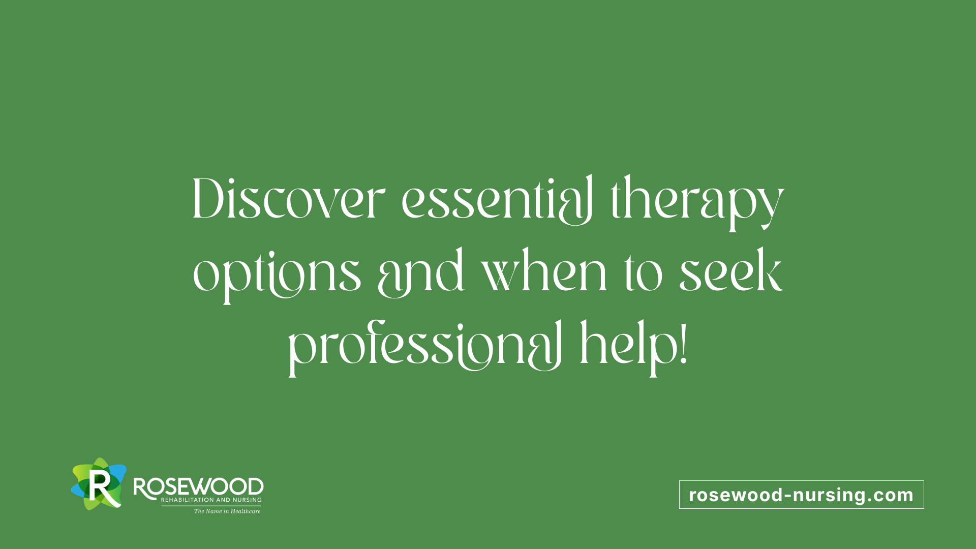 Discover essential therapy options and when to seek professional help!