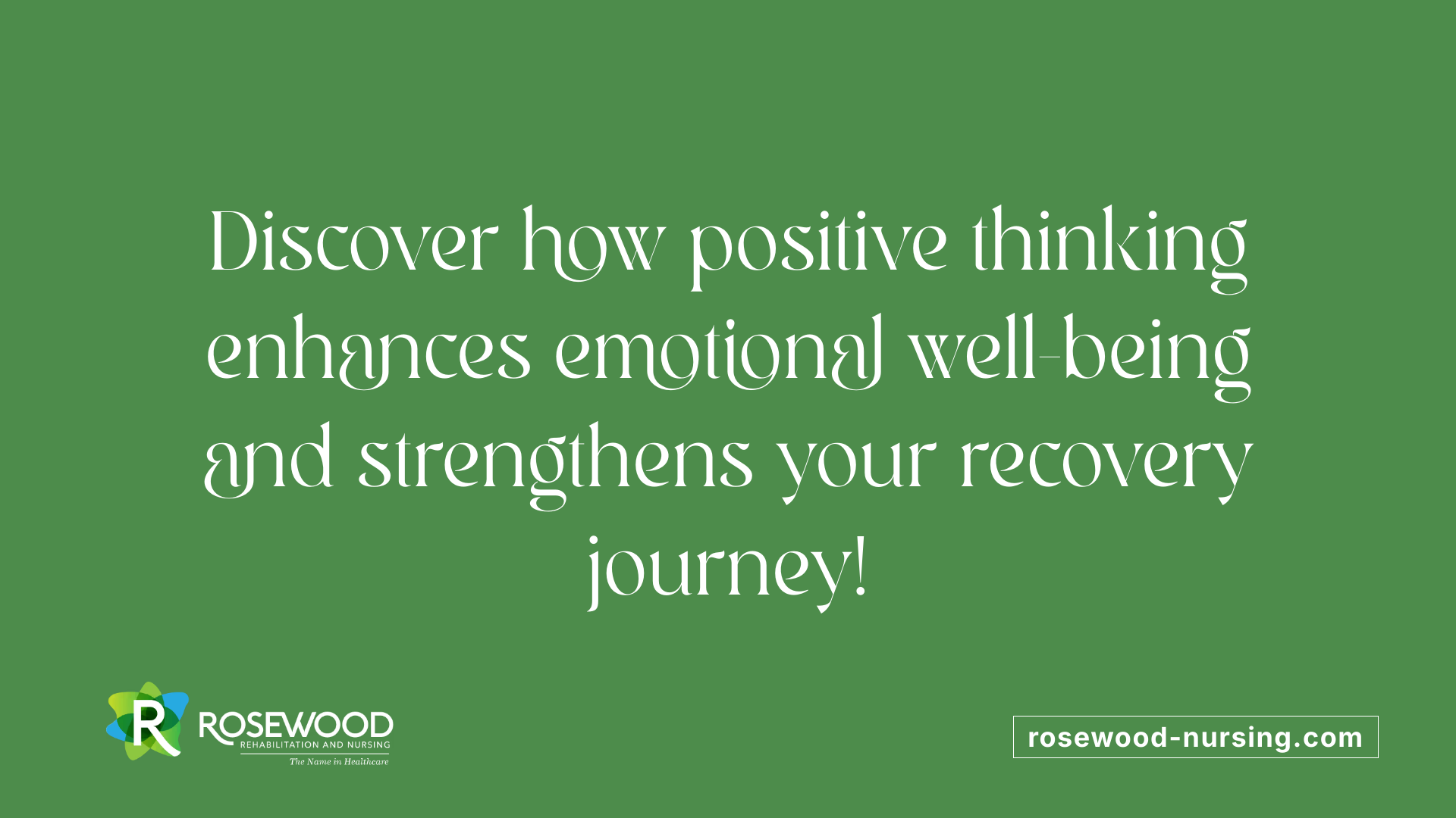 Discover how positive thinking enhances emotional well-being and strengthens your recovery journey!