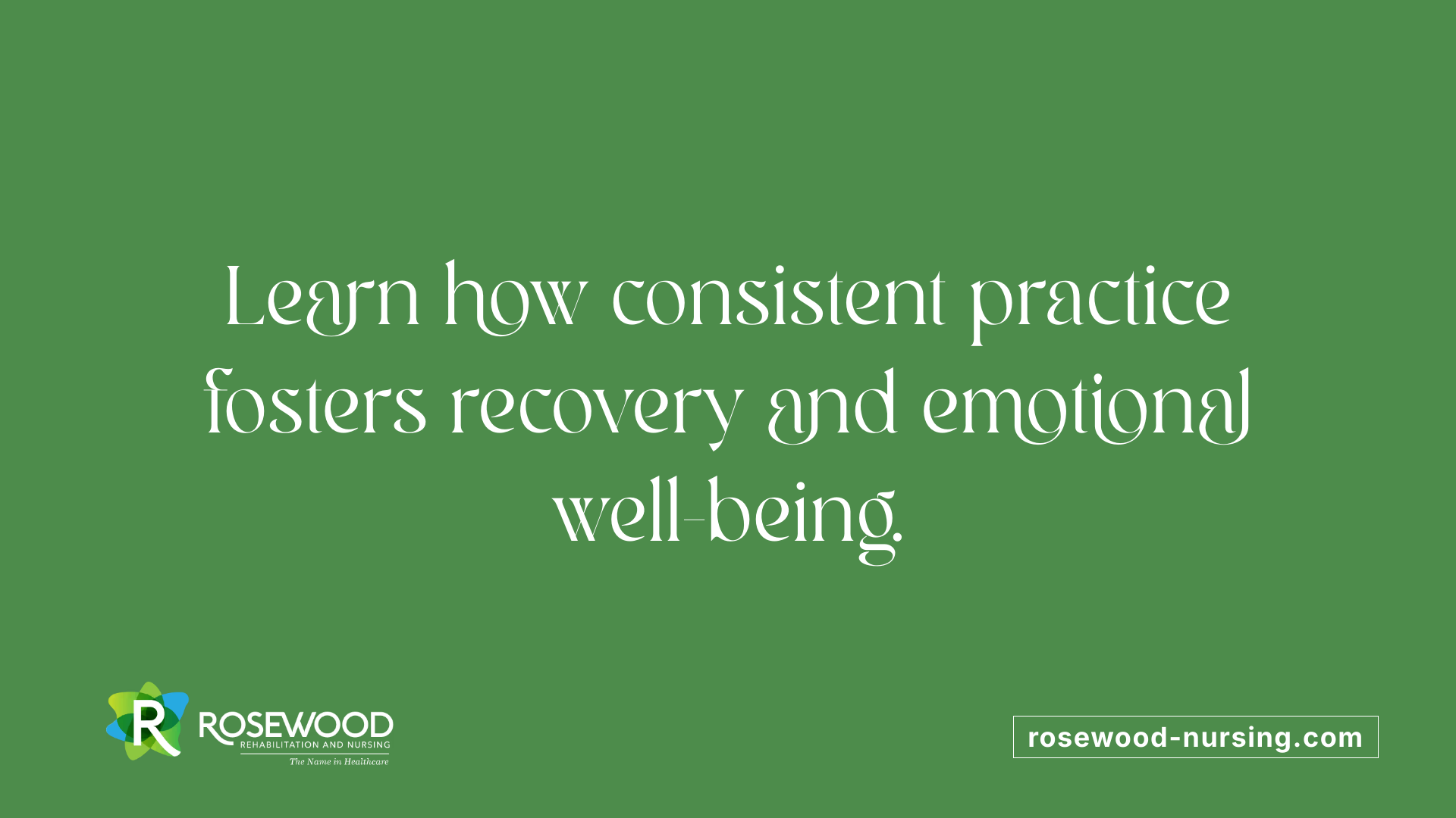 Learn how consistent practice fosters recovery and emotional well-being.