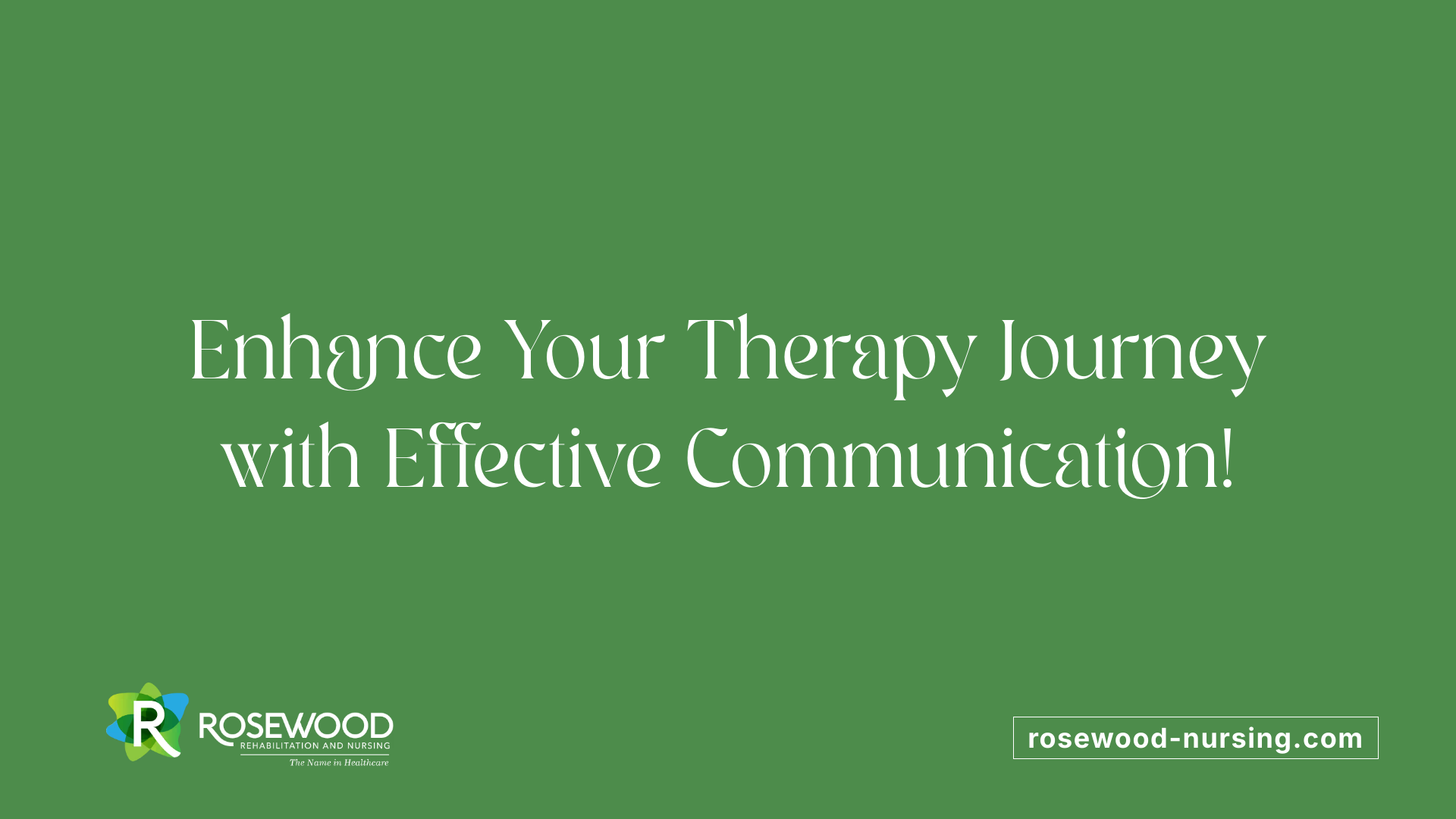 Enhance Your Therapy Journey with Effective Communication!