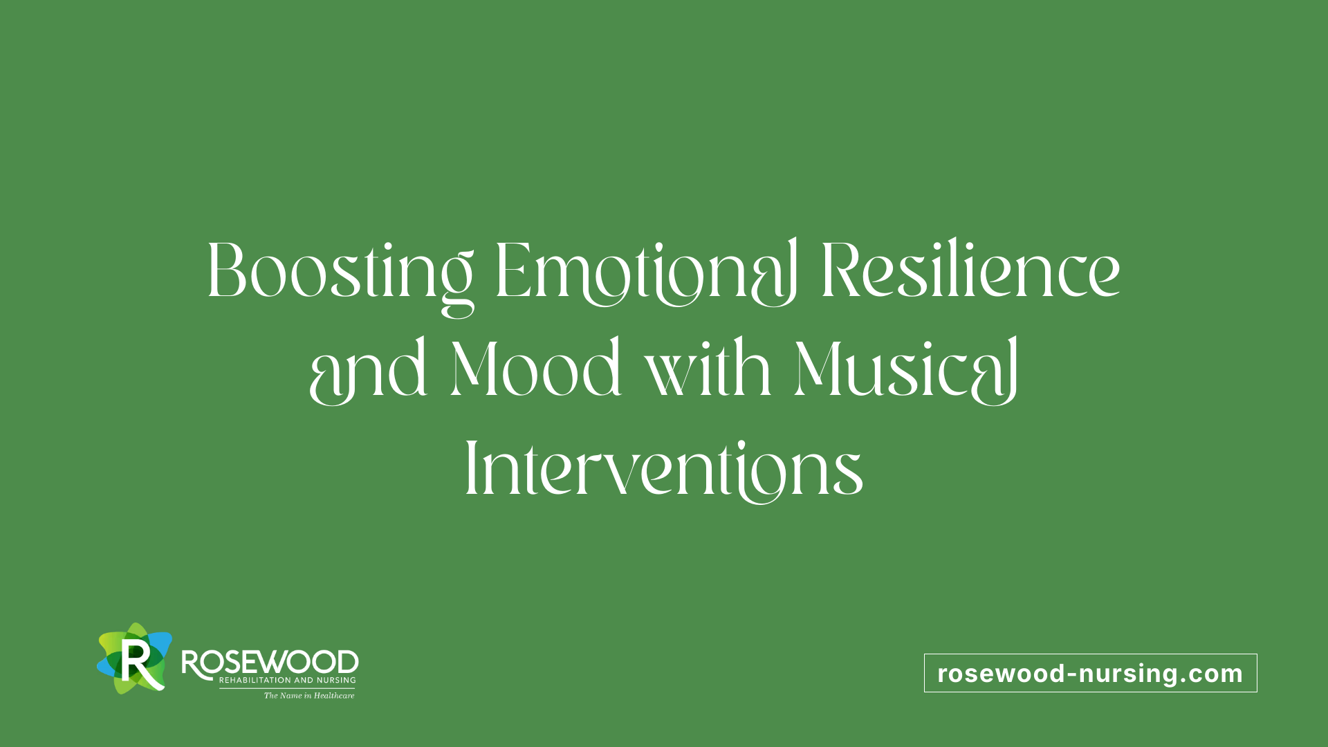 Boosting Emotional Resilience and Mood with Musical Interventions