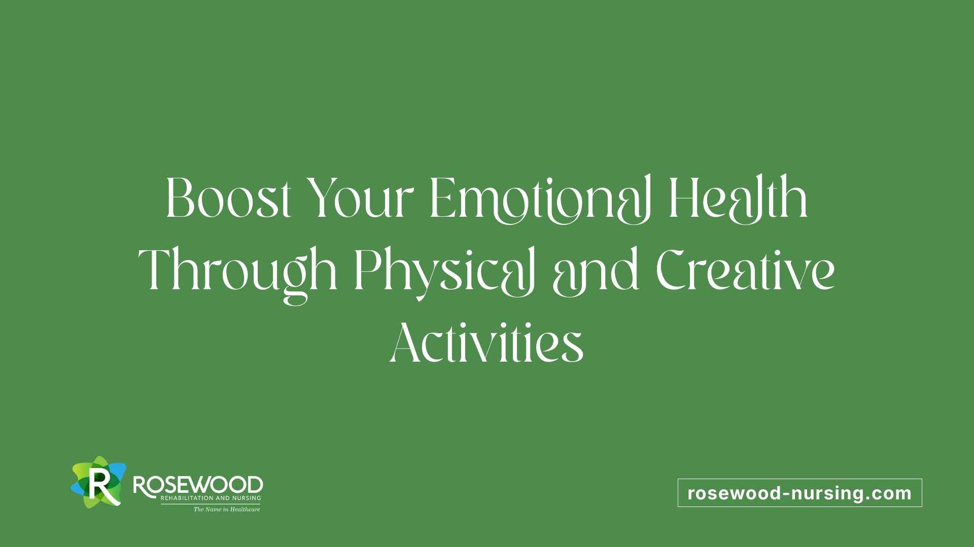 Boost Your Emotional Health Through Physical and Creative Activities