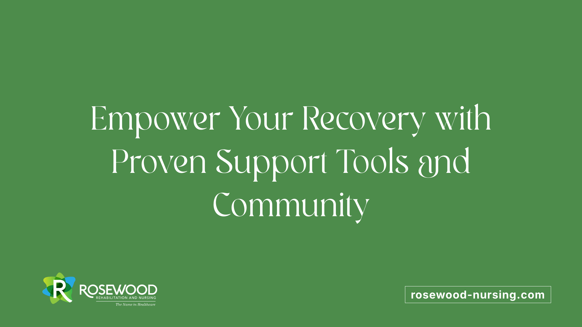 Empower Your Recovery with Proven Support Tools and Community