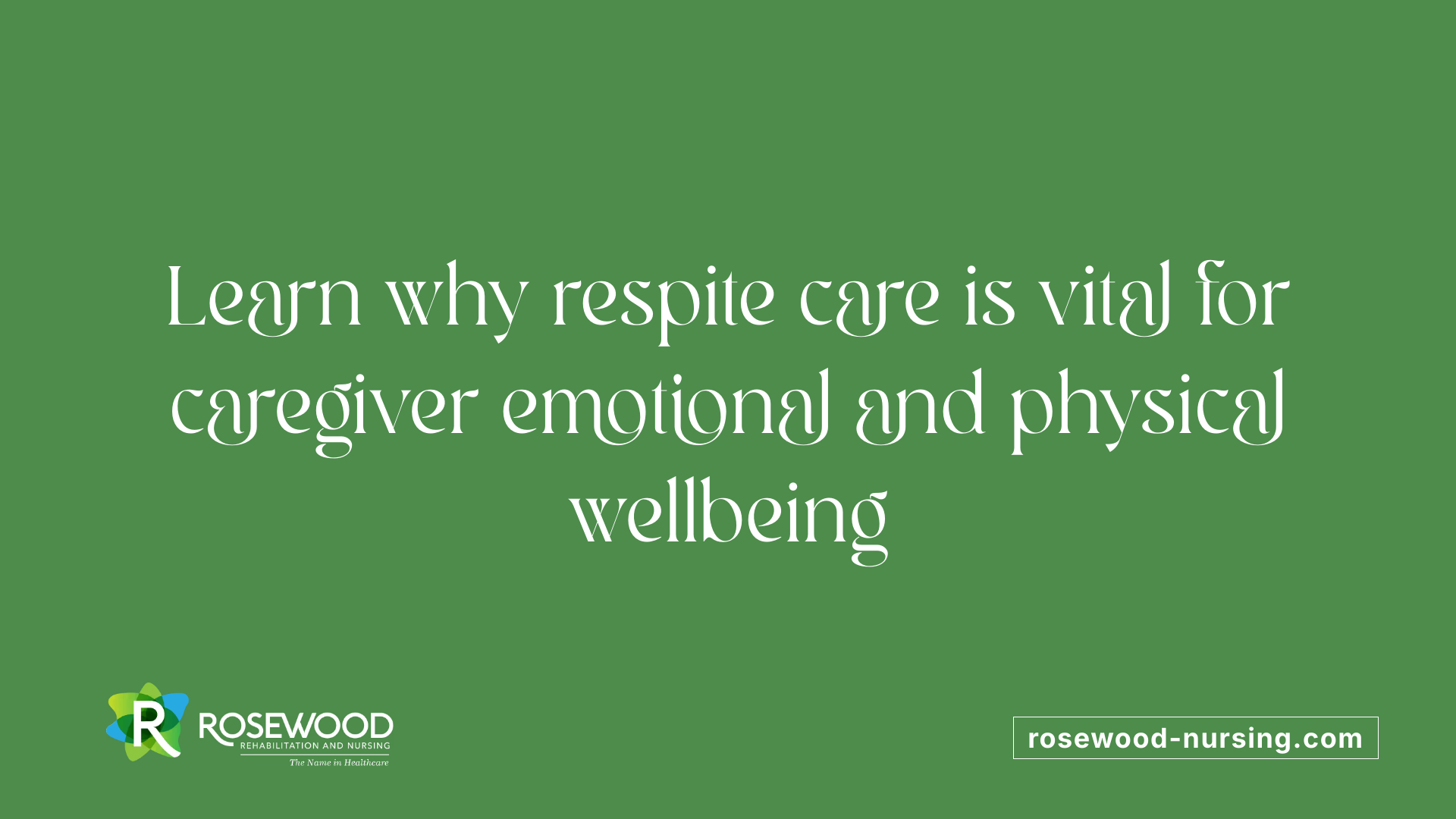 Learn why respite care is vital for caregiver emotional and physical wellbeing