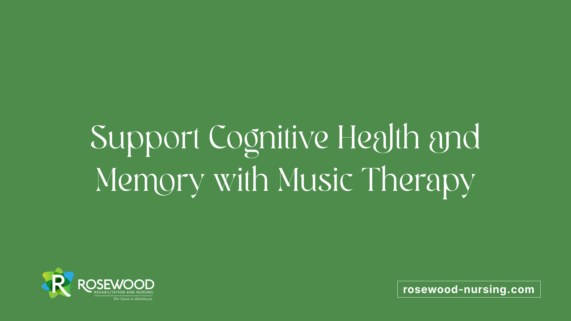 Support Cognitive Health and Memory with Music Therapy