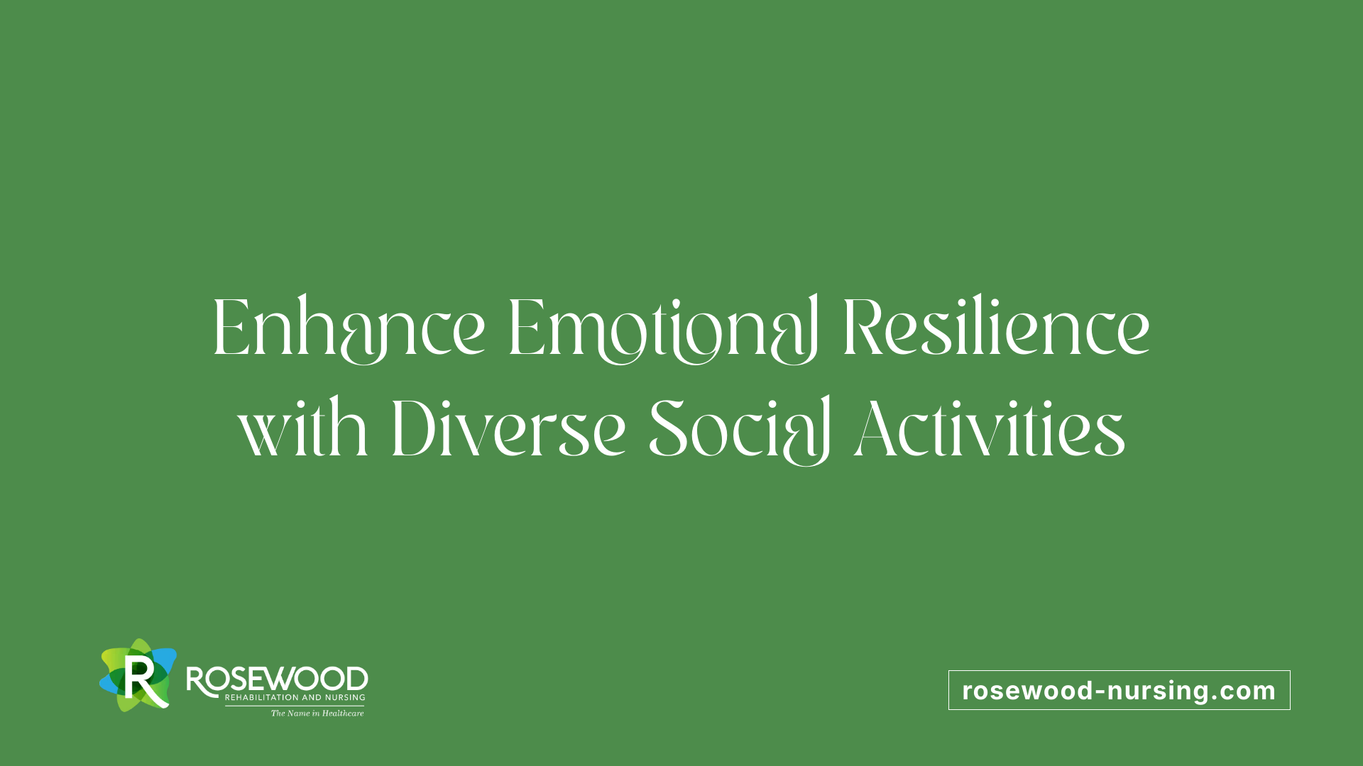 Enhance Emotional Resilience with Diverse Social Activities