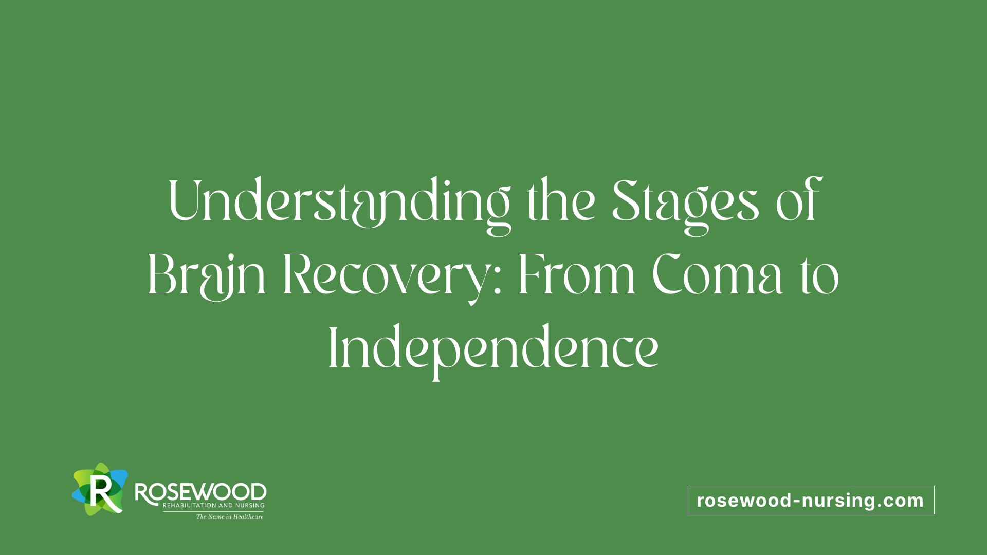 Understanding the Stages of Brain Recovery: From Coma to Independence