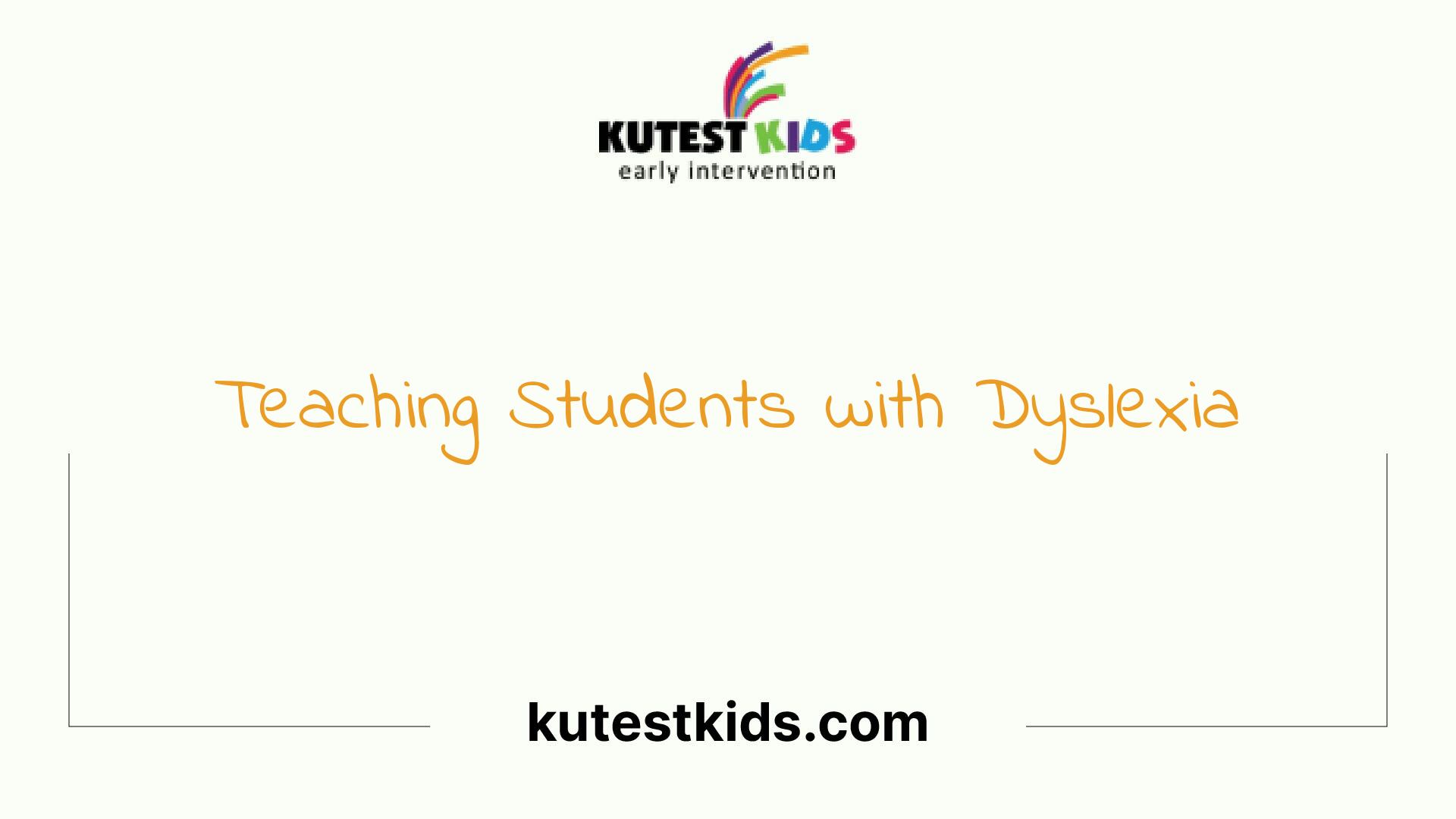 Innovative Teaching Strategies for Students with Learning Disabilities -  Kutest Kids