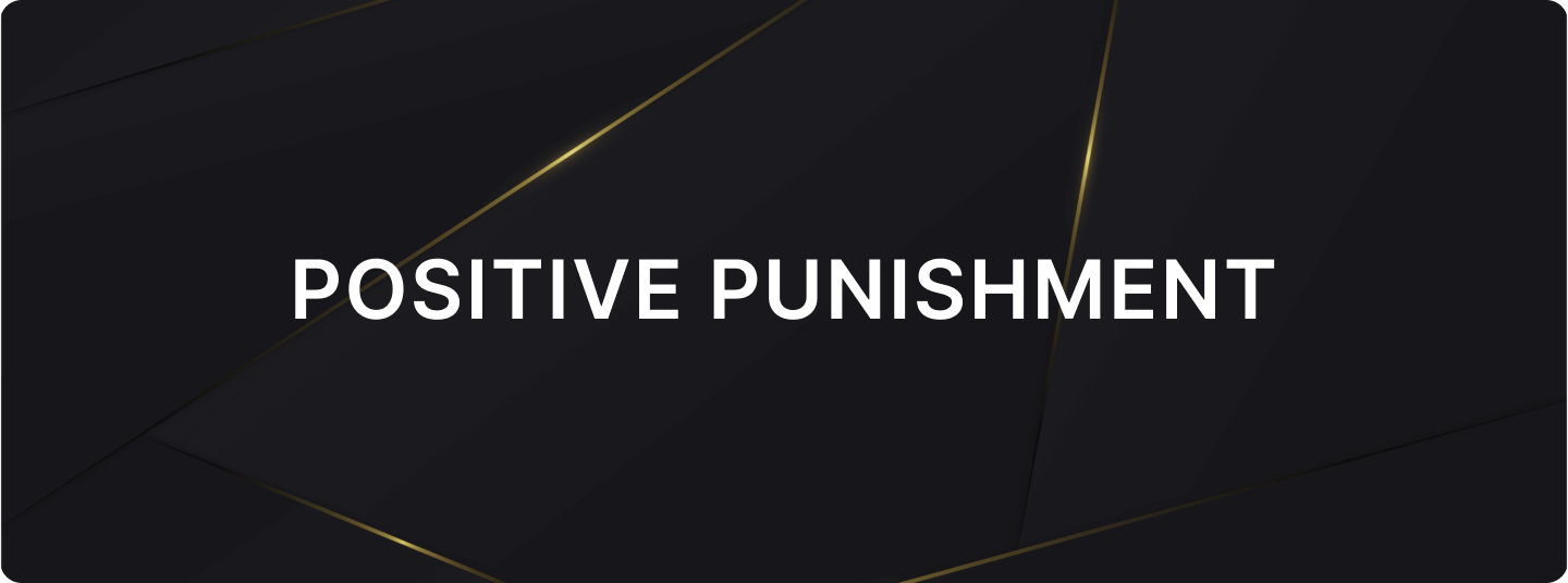 positive punishment in aba therapy