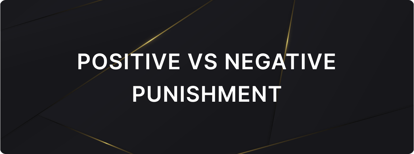 positive vs negative punishment