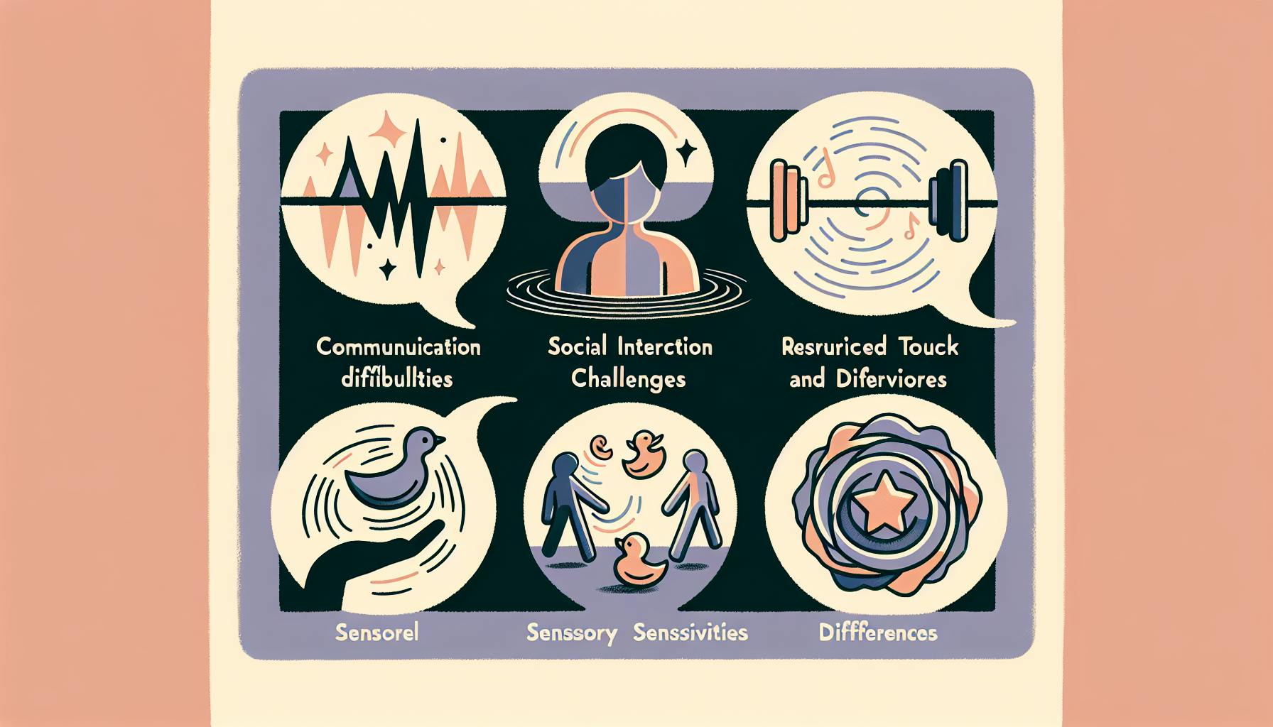 Understanding the Five Areas of Challenges in Autism Basic