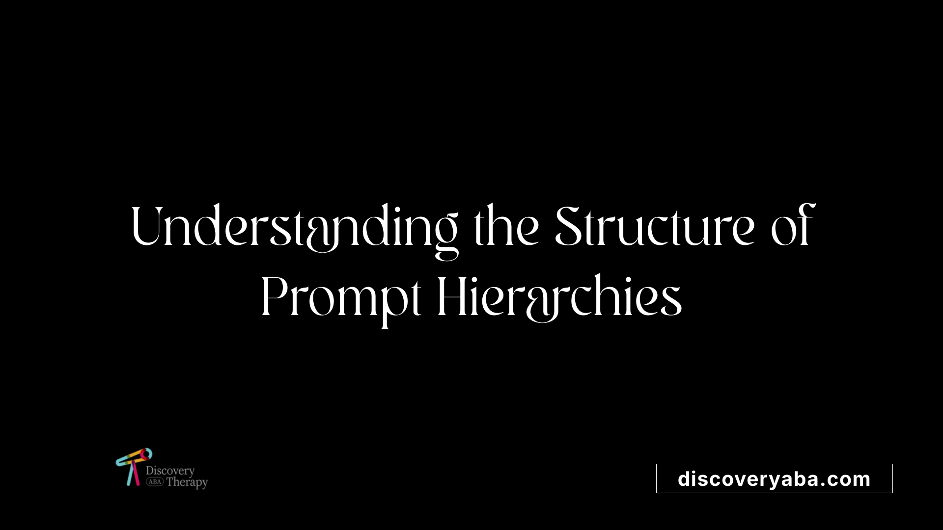 Understanding the Structure of Prompt Hierarchies