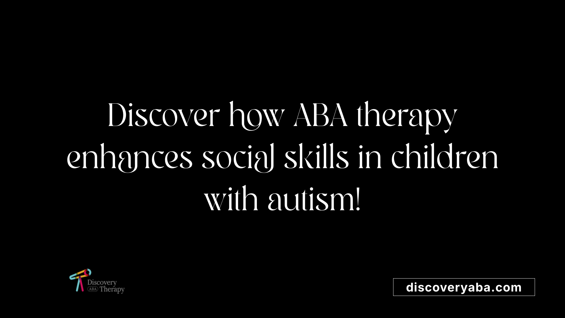 Discover how ABA therapy enhances social skills in children with autism!