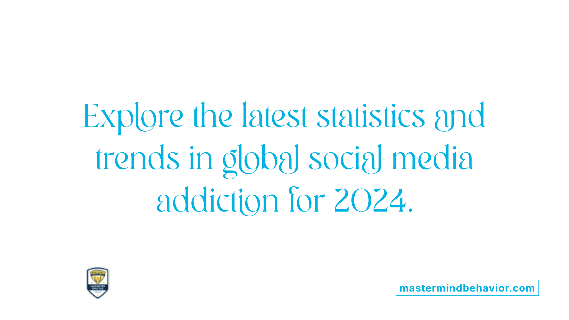 Explore the latest statistics and trends in global social media addiction for 2024.