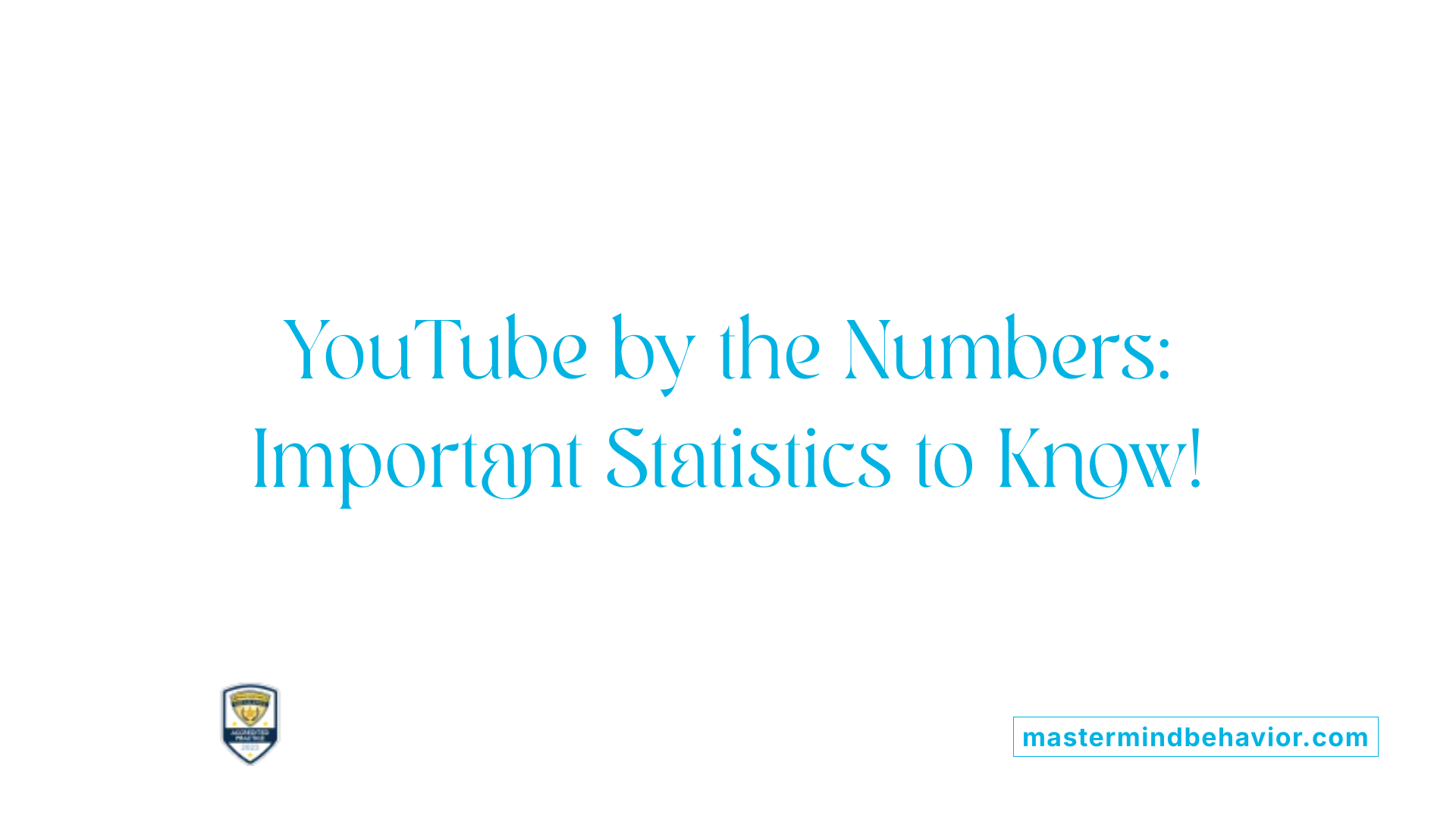 YouTube by the Numbers: Important Statistics to Know!