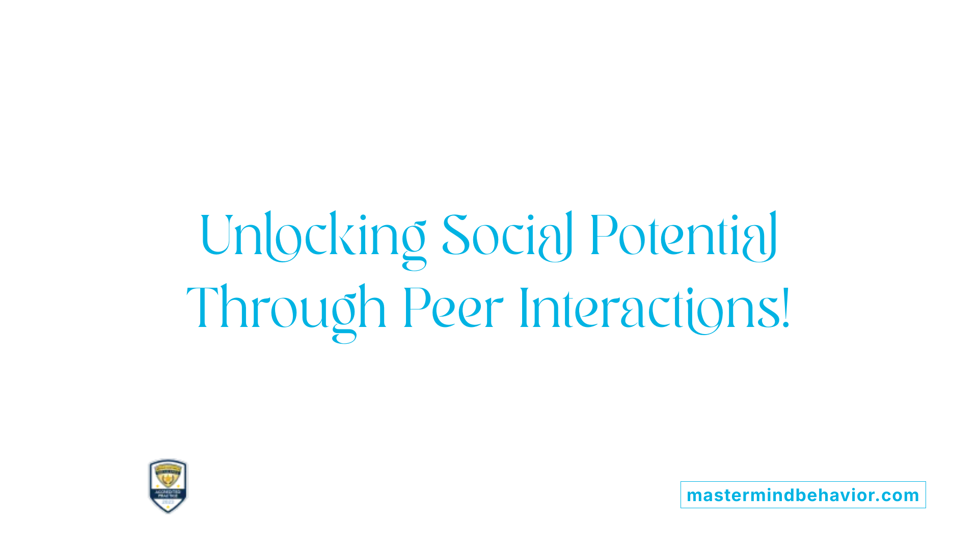 Unlocking Social Potential Through Peer Interactions!