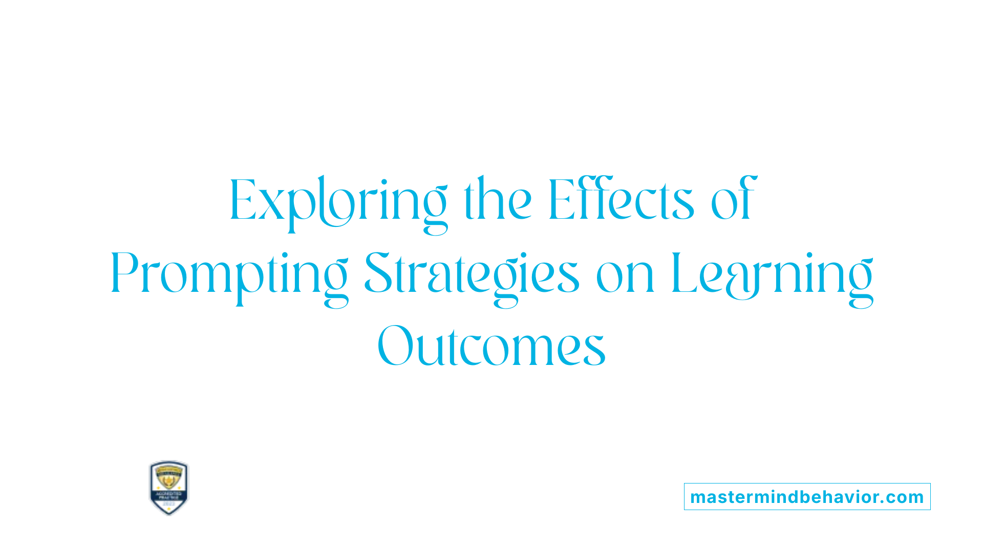 Exploring the Effects of Prompting Strategies on Learning Outcomes