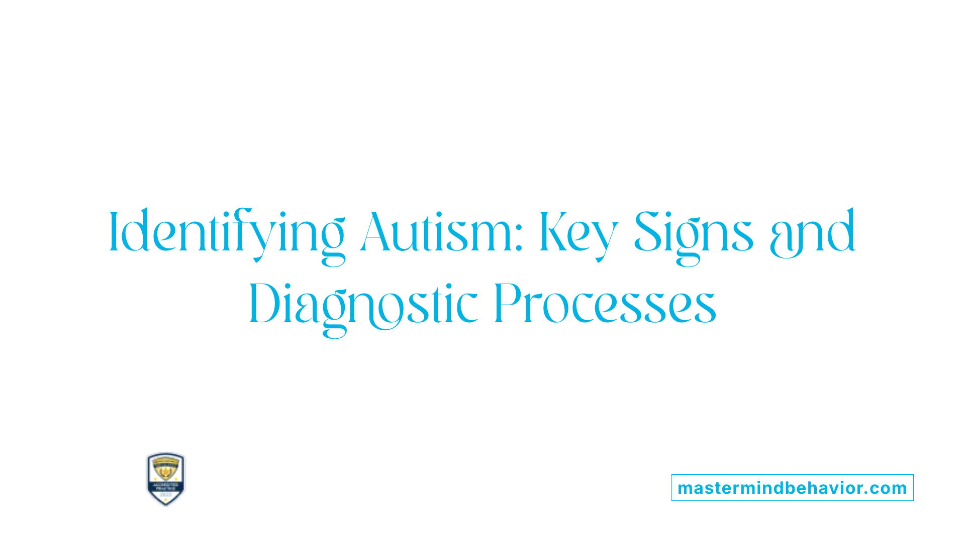 Autism Behavioral Therapy