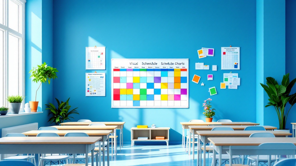 The Role of Visual Schedules in Managing Behaviors in Autism Therapy  