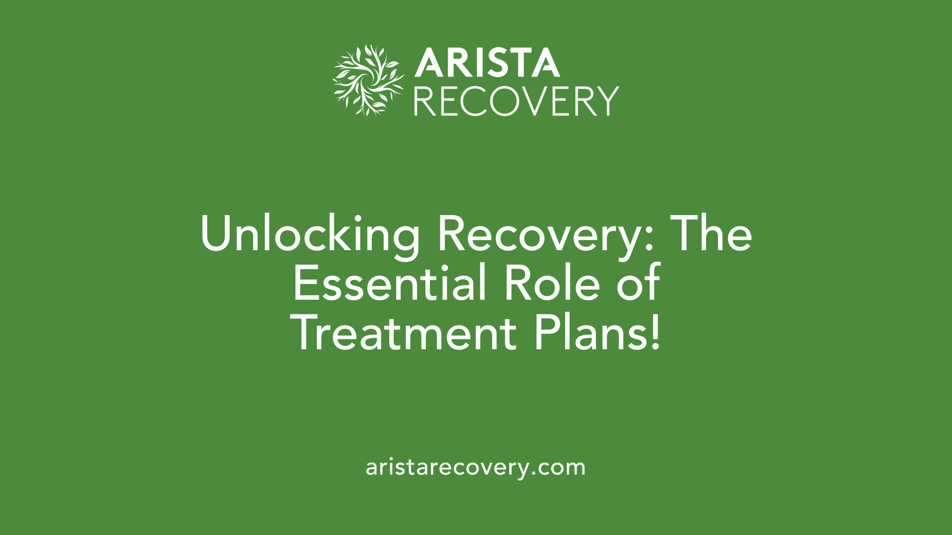 Unlocking Recovery: The Essential Role of Treatment Plans!