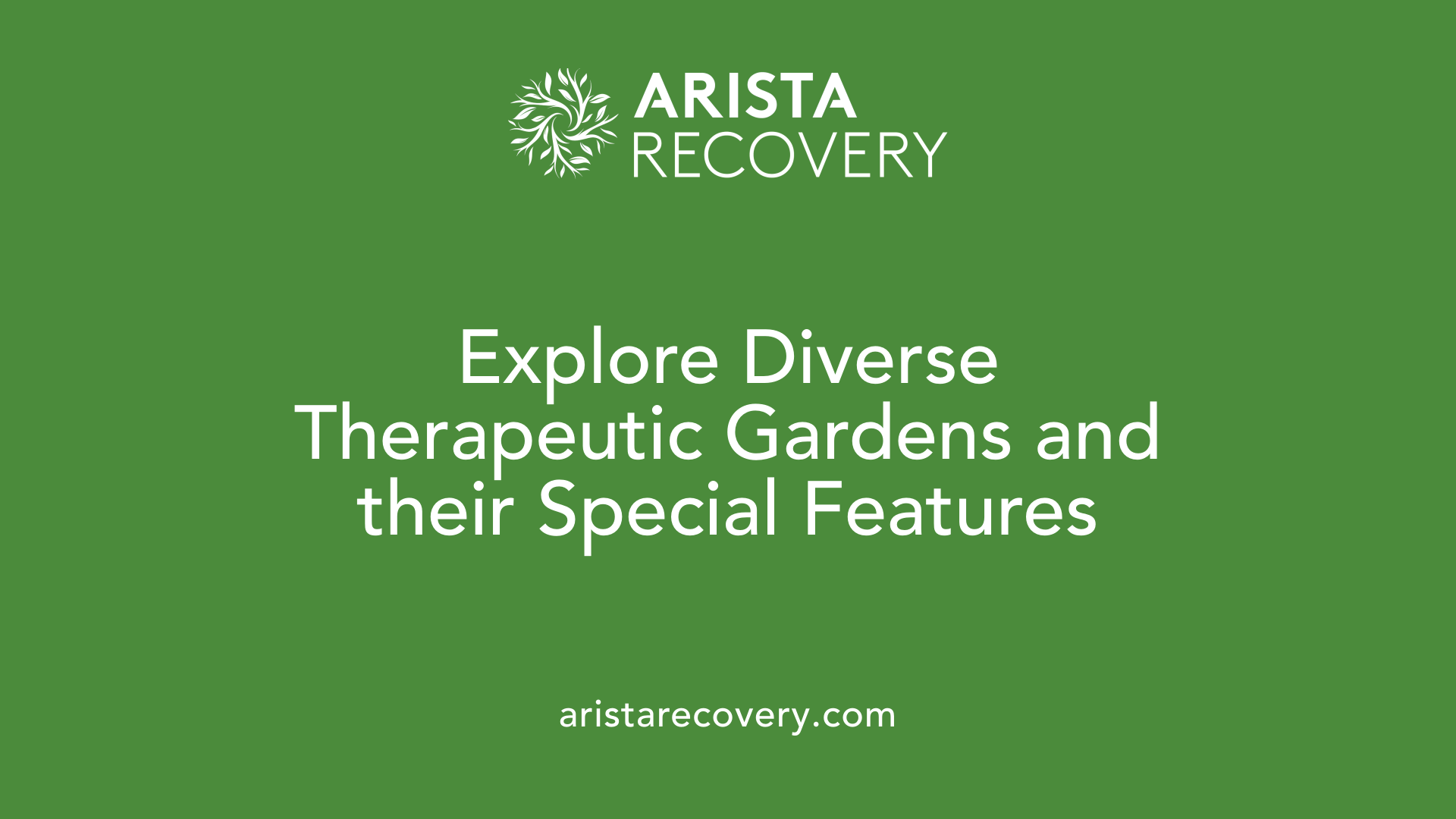 Explore Diverse Therapeutic Gardens and their Special Features