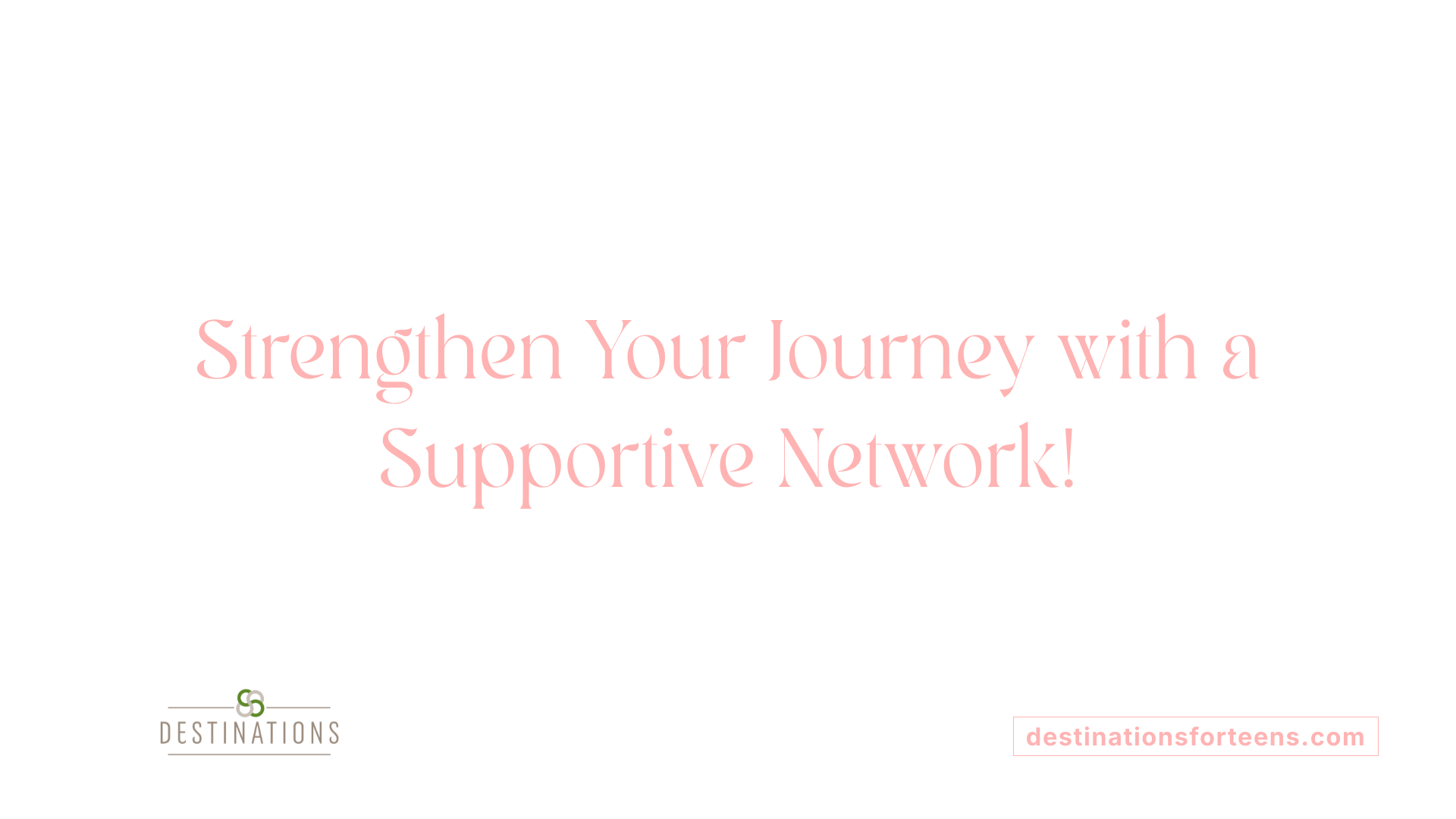Strengthen Your Journey with a Supportive Network!