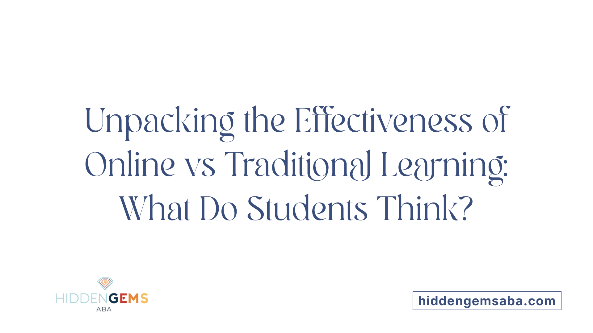 Unpacking the Effectiveness of Online vs Traditional Learning: What Do Students Think?
