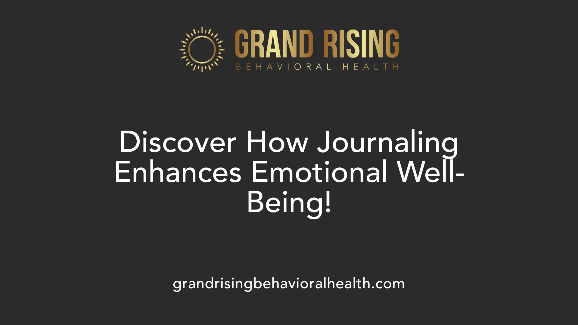Discover How Journaling Enhances Emotional Well-Being!