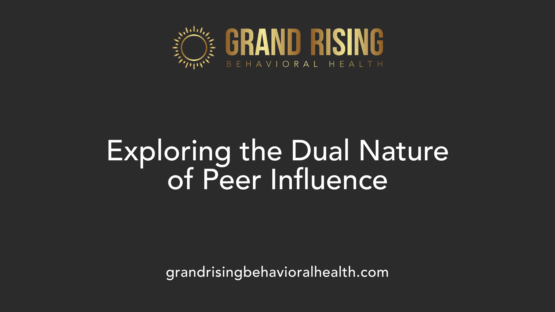 Exploring the Dual Nature of Peer Influence