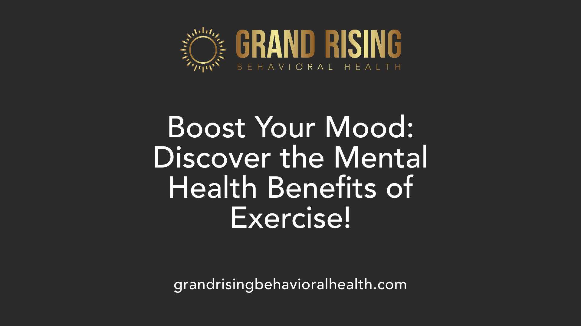 Boost Your Mood: Discover the Mental Health Benefits of Exercise!