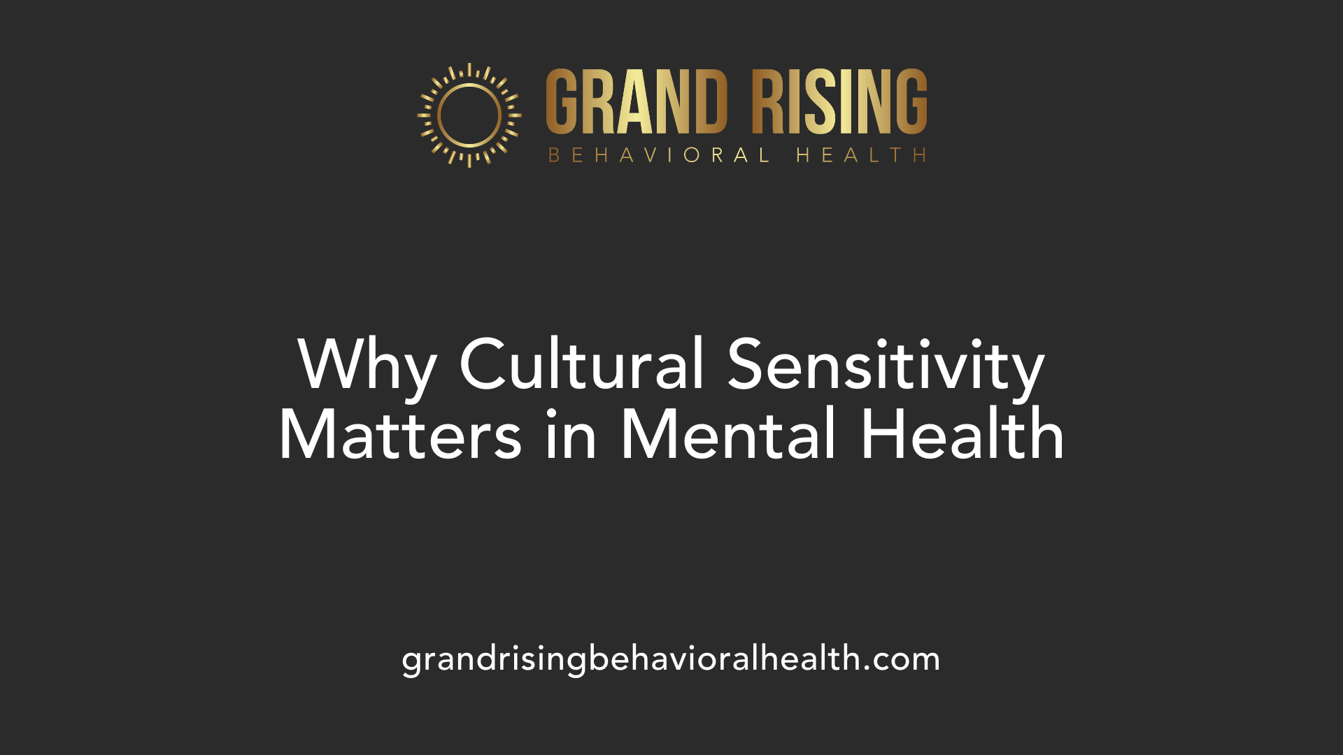 Why Cultural Sensitivity Matters in Mental Health