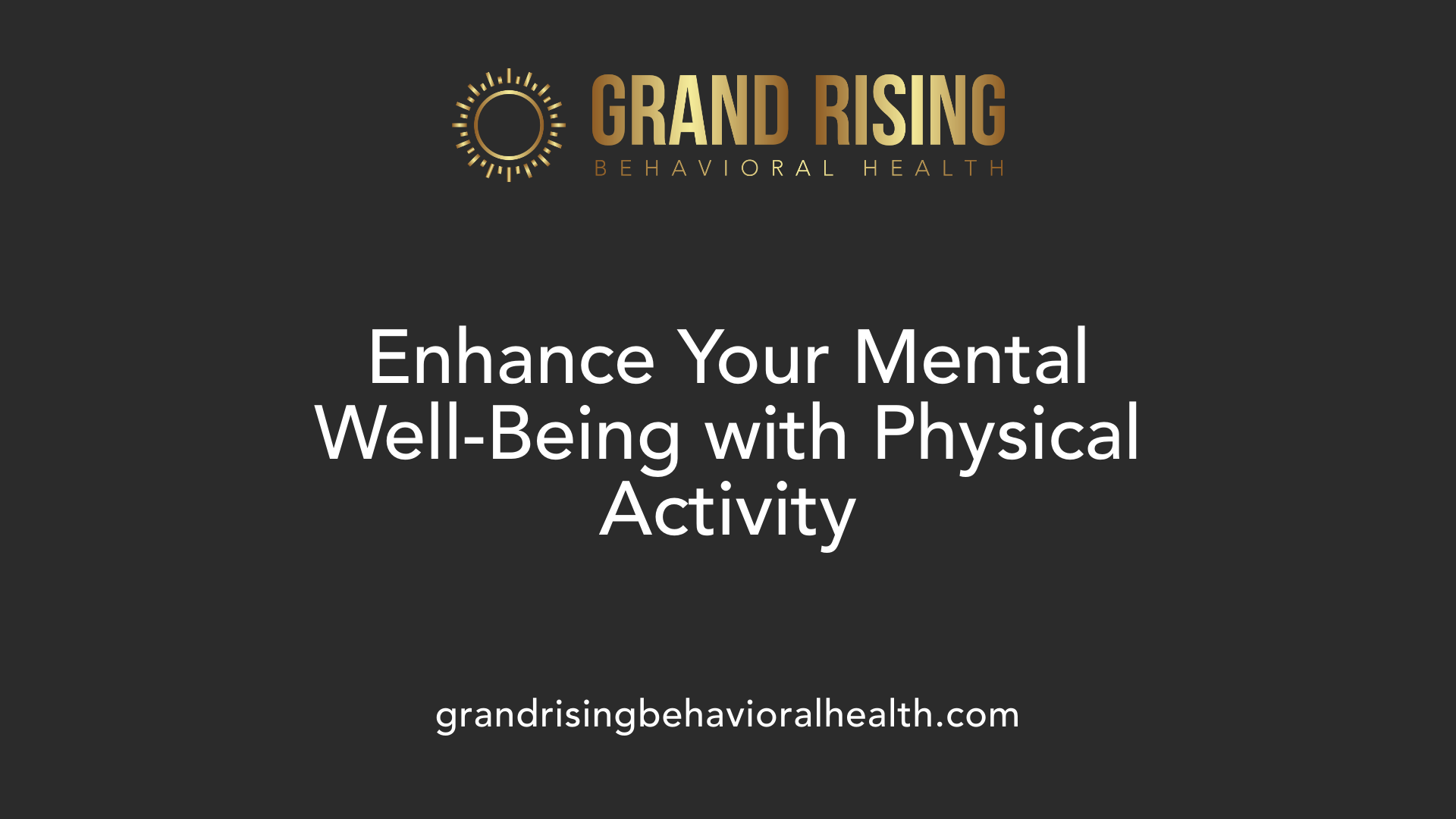 Enhance Your Mental Well-Being with Physical Activity