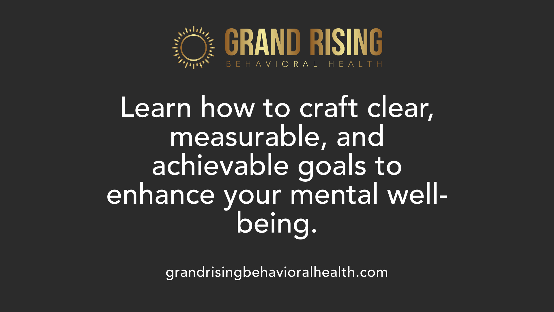 Learn how to craft clear, measurable, and achievable goals to enhance your mental well-being.