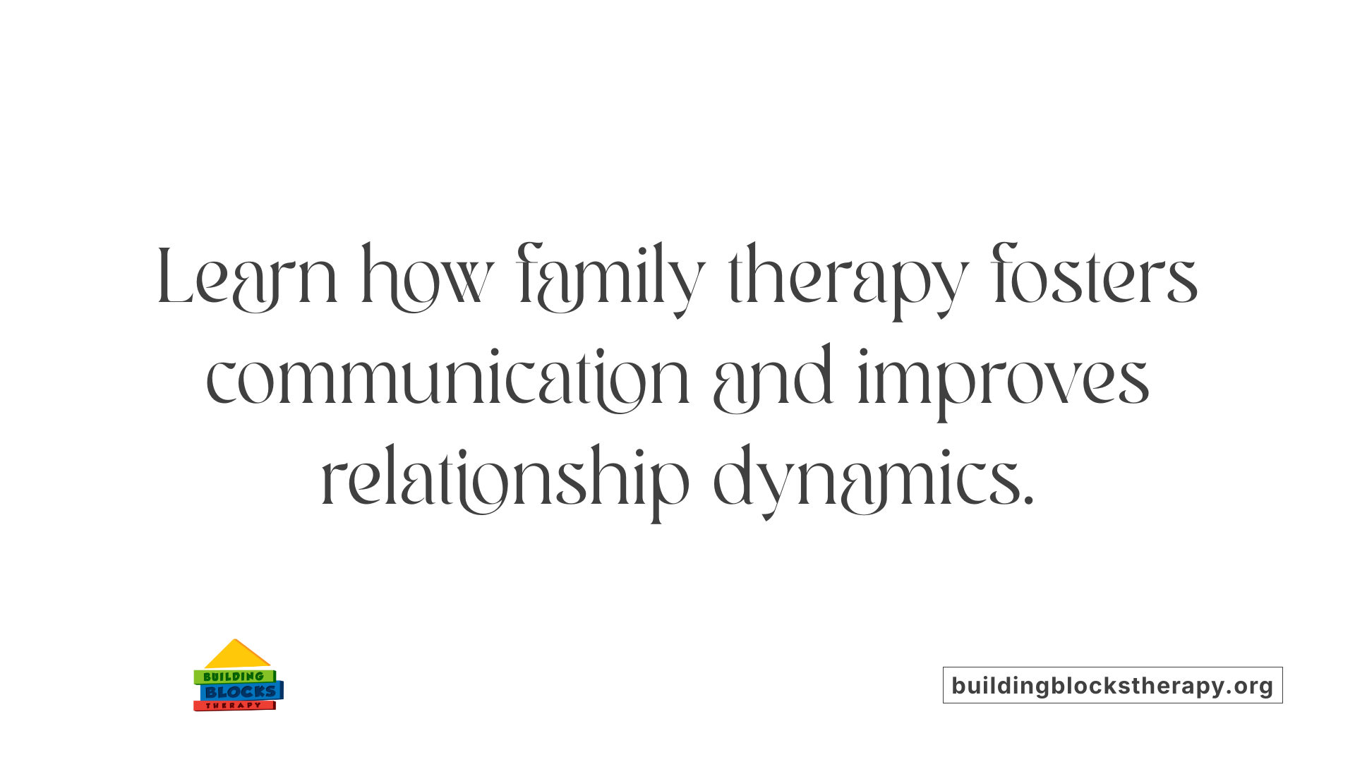 Learn how family therapy fosters communication and improves relationship dynamics.