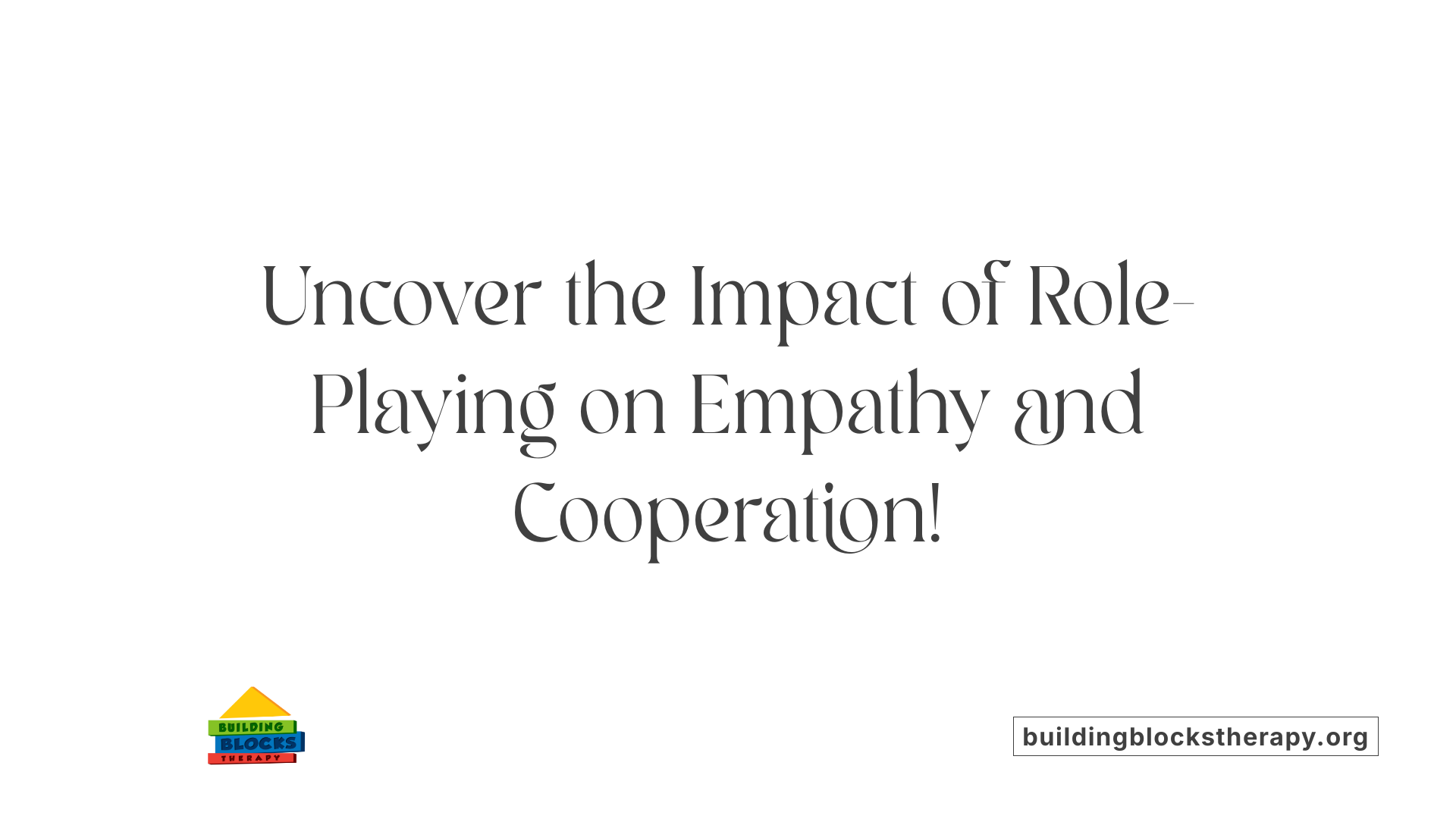 Uncover the Impact of Role-Playing on Empathy and Cooperation!