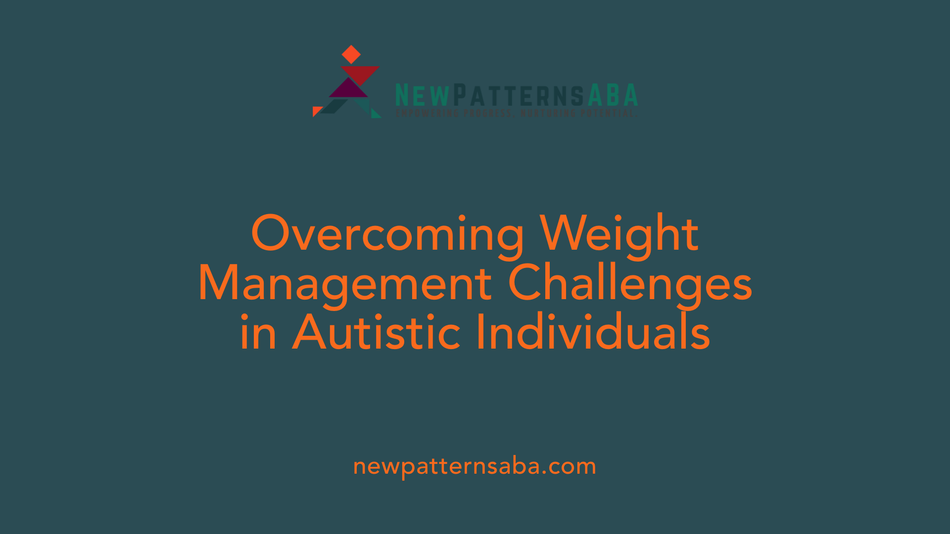 Overcoming Weight Management Challenges in Autistic Individuals