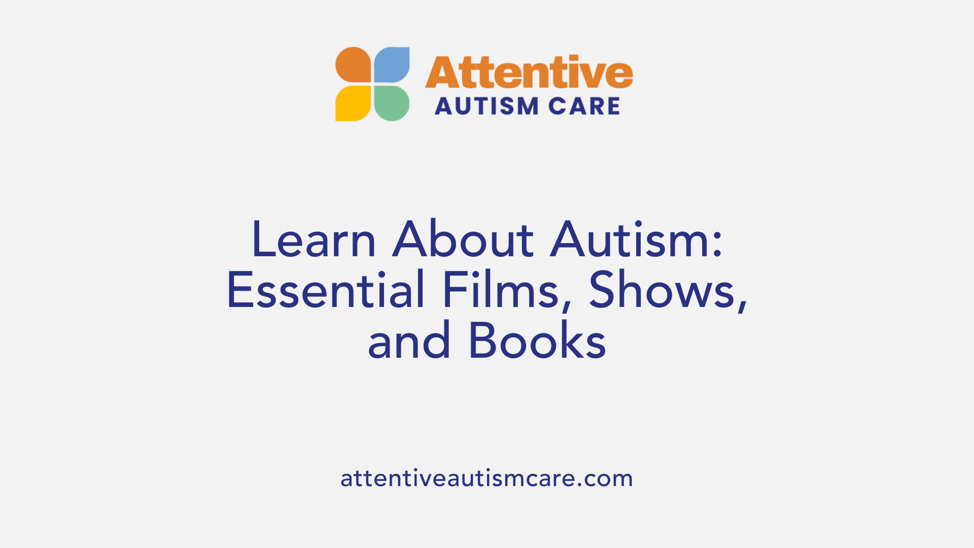 Learn About Autism: Essential Films, Shows, and Books